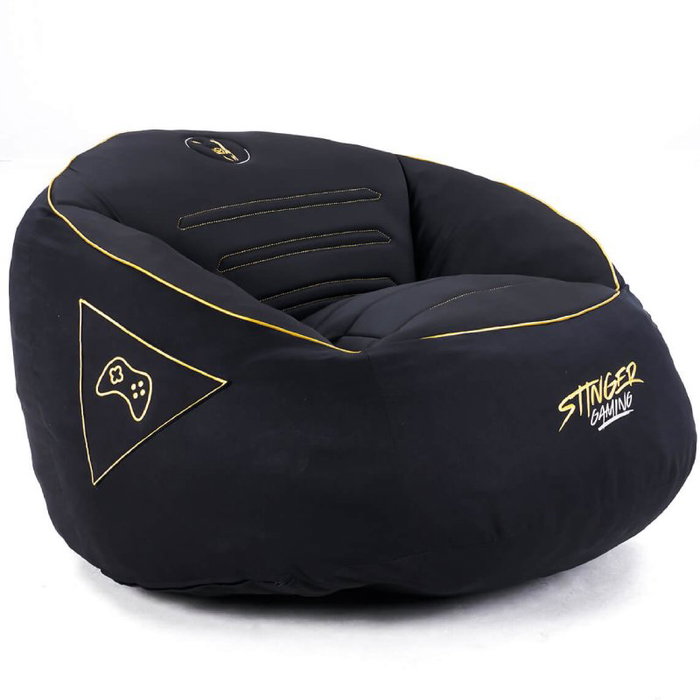 Stinger By Woxter Puff Stinger Gaming Negro y Dorado con Relleno